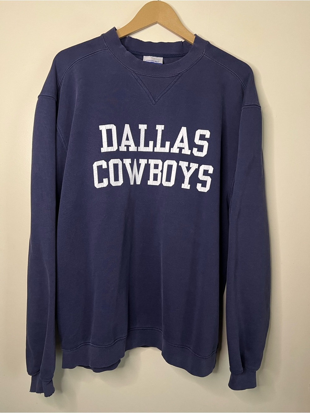 Vintage 90s Reebok Dallas Cowboys Pullover Sweatshirt Size L